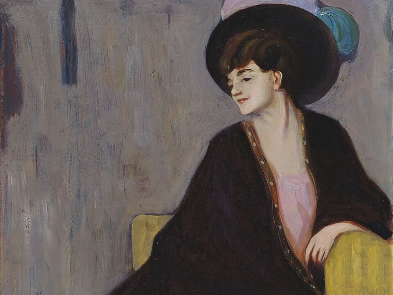1875-Erma Bossi - Ritratto di Marianne von Werefkin